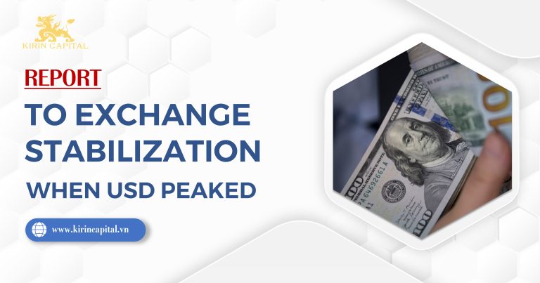 REPORT: TO EXCHANGE STABILIZATION WHEN USD PEAKED