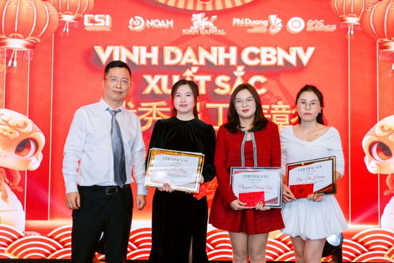 Vinh danh nhân viên xuất sắc của công ty trong hệ sinh thái